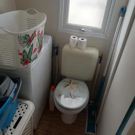 Grand Mobil Home 3Chbr 2Sdb Camping La Carabasse Vias Exterior foto