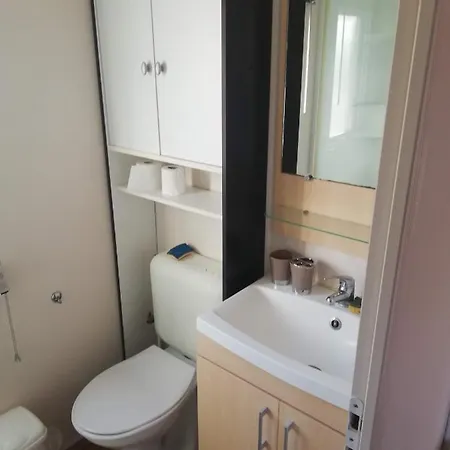 Grand Mobil Home 3Chbr 2Sdb Camping La Carabasse Vias Exterior foto